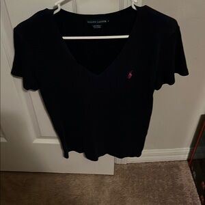 Ralph Lauren blue V-Neck T-Shirt